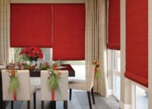 Christmas-themed-dining-room-with-beautiful-red-window-shutters-that-steal-the-spotlight-217x155