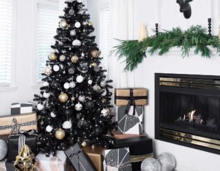 Black is the New Festive: Black Christmas Trees Steal the Spotlight