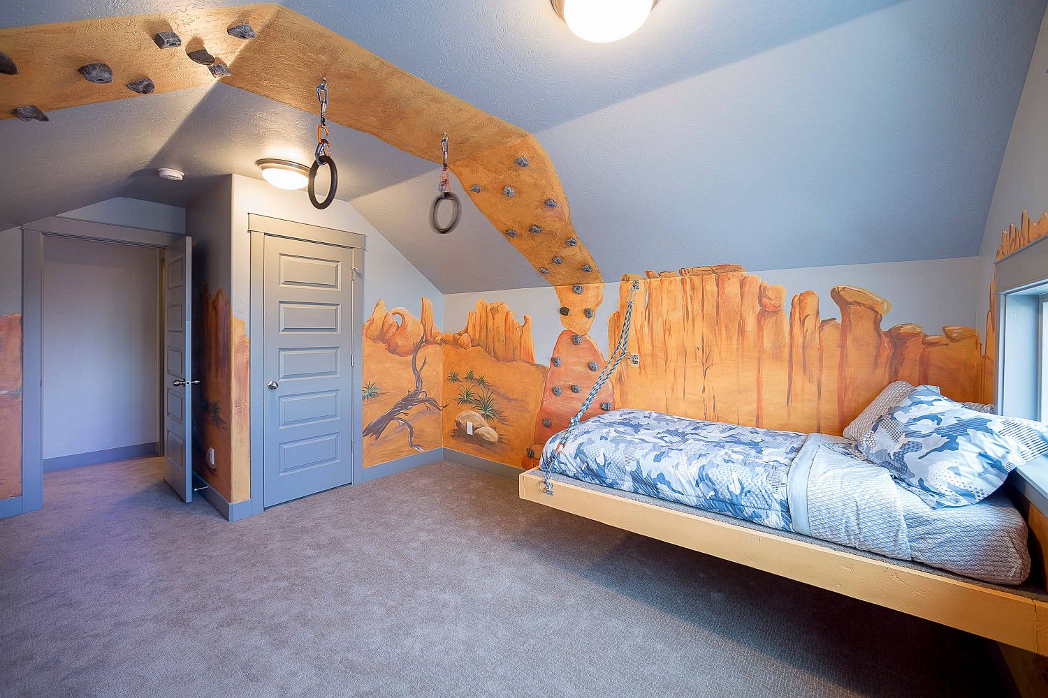 Design-a-more-athletic-and-unique-kids-bedroom-with-rings-and-climbing-wall