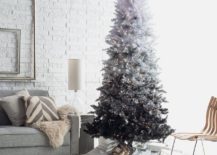 Give-your-Christmas-tree-a-black-ombre-look-with-a-snowy-effect-this-Holiday-Season-217x155