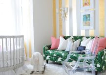 Gold-stripes-add-glitter-to-the-small-eclectic-nursery-217x155