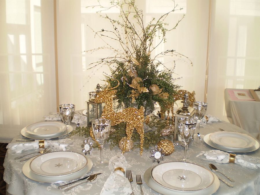 Moving-away-from-red-and-green-to-white-and-gold-for-the-Christmas-dinner-party