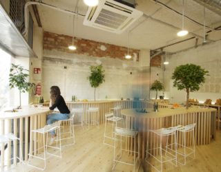 Reclaiming Greenery in the Urban Landscape: Innovative Spanish Restaurant