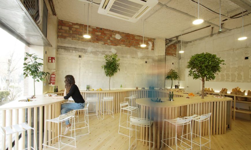 Reclaiming Greenery in the Urban Landscape: Innovative Spanish Restaurant