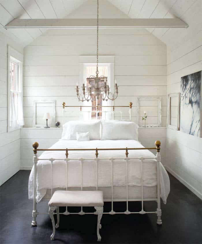 Princess Bedroom with shiplap walls