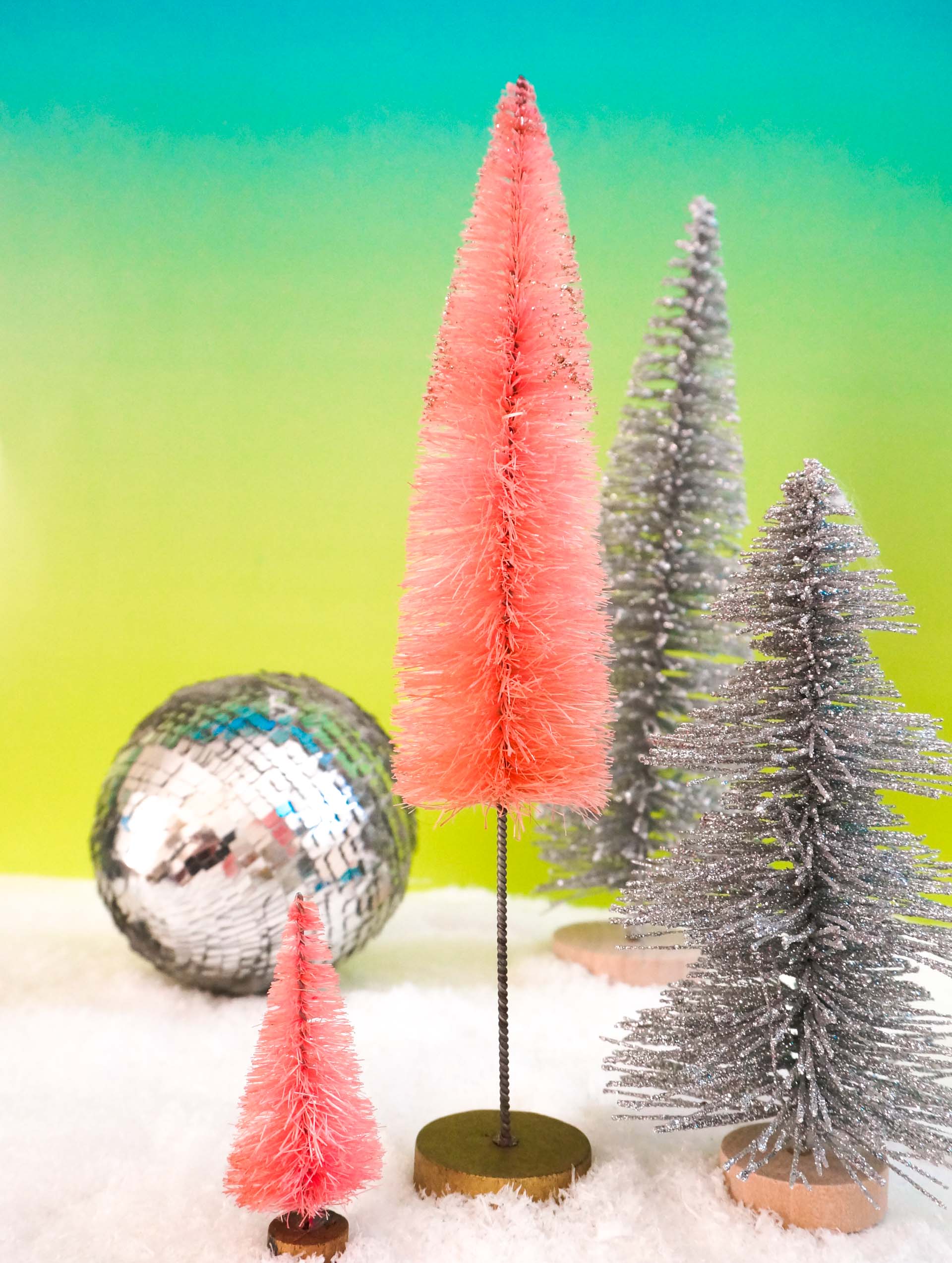 Sisal tree Christmas decorations