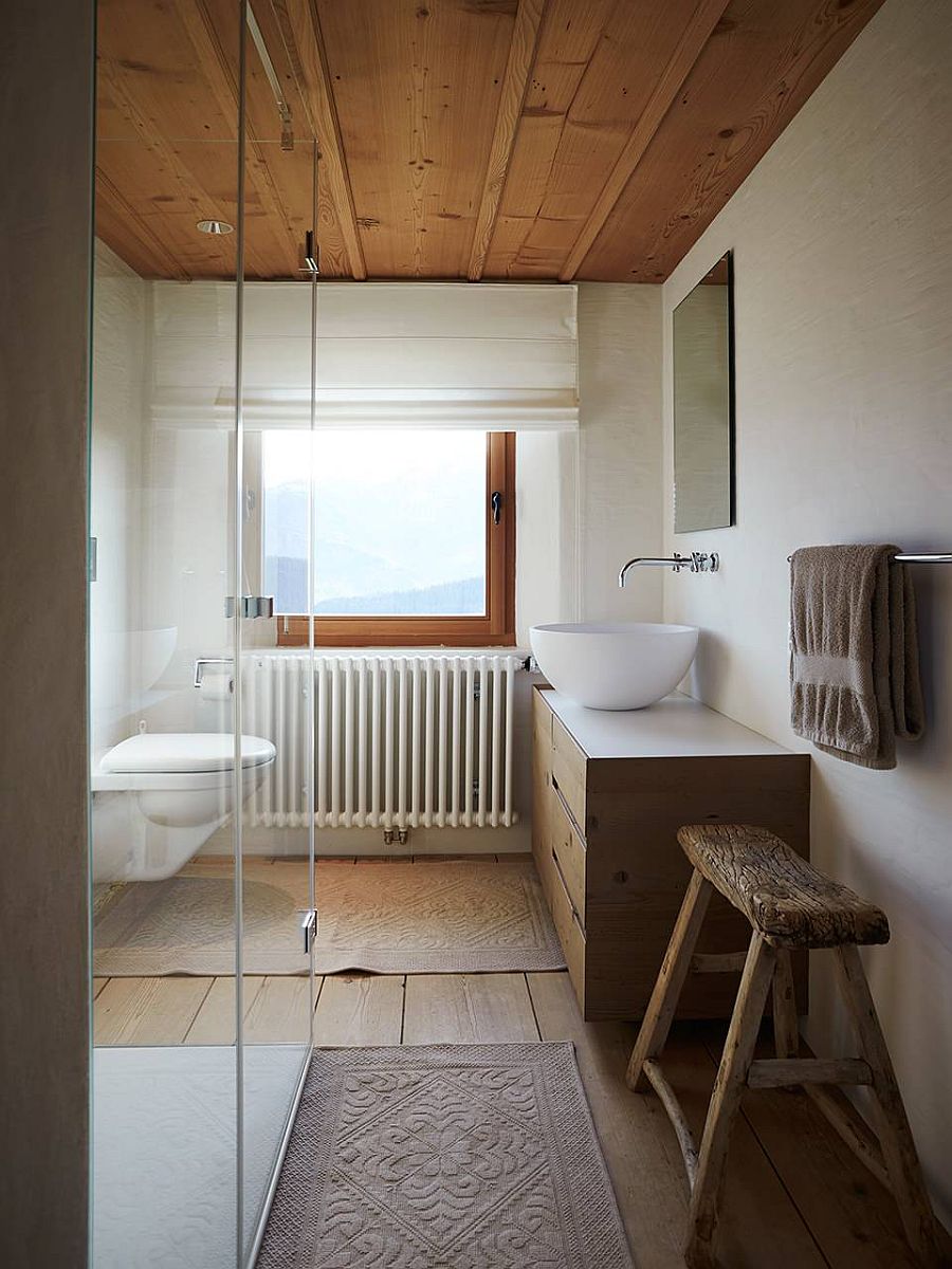 Small-wood-and-white-bathroom-with-ample-natural-ventilation