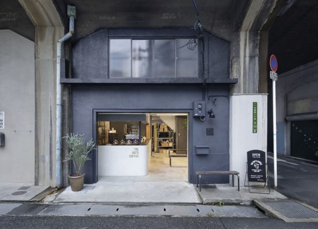 This Beautiful Japanese Coffee Shop Sits Inside a Revamped Industrial ...