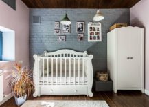 Whitewashed-brick-wall-and-wood-ceiling-in-the-eclectic-nursery-with-unique-decor-217x155