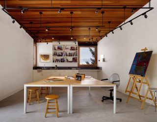 Modern Home Offices with Concrete Floors that Last the Test of Time