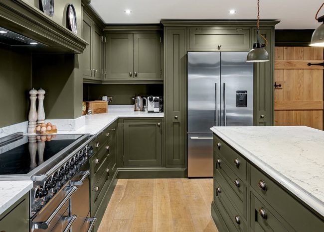 Dark Green Kitchens: 20 Gorgeous Ideas for those who Love an Overload ...