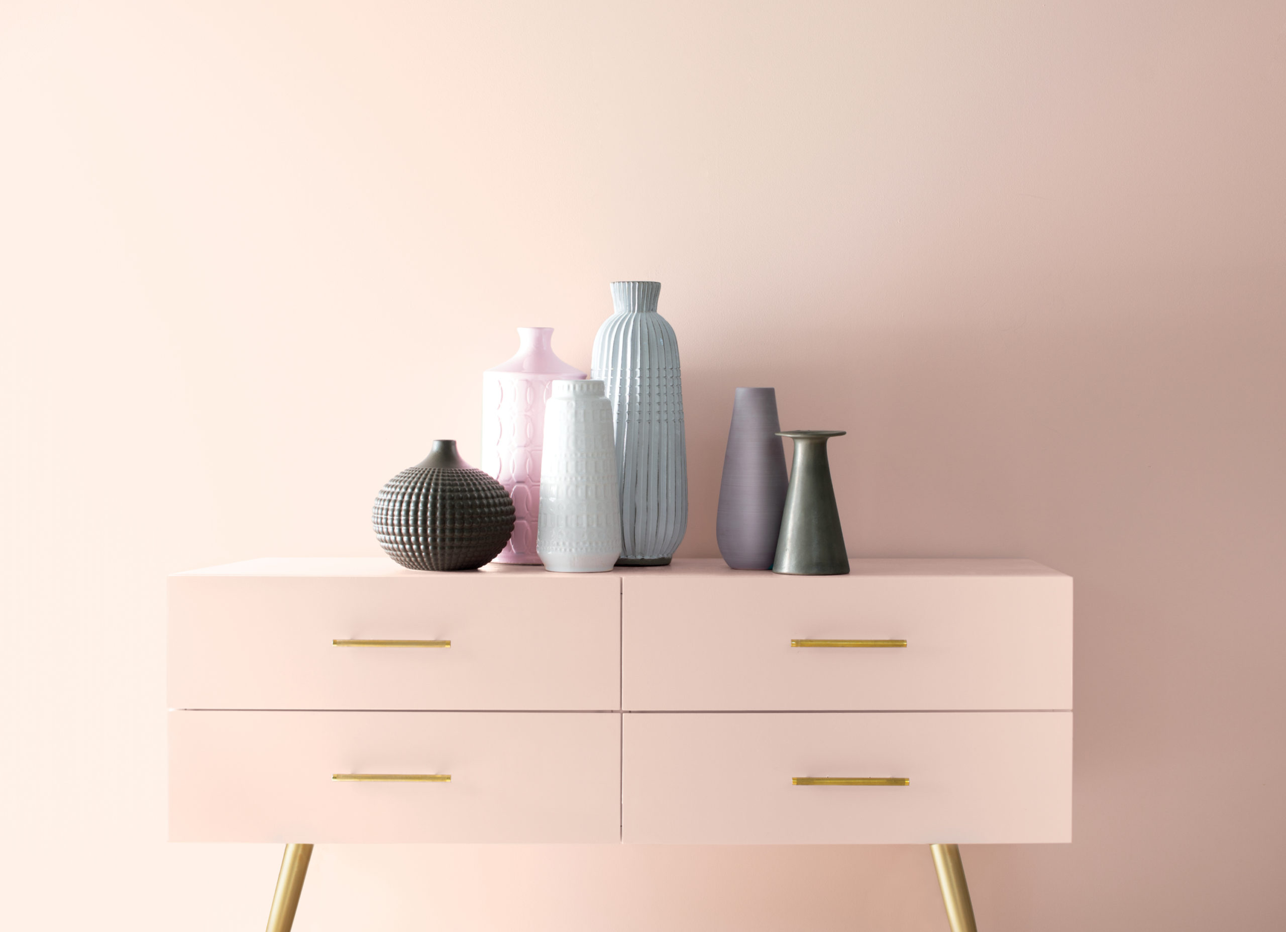 Benjamin Moore's First Light creates a soft palette and backdrop