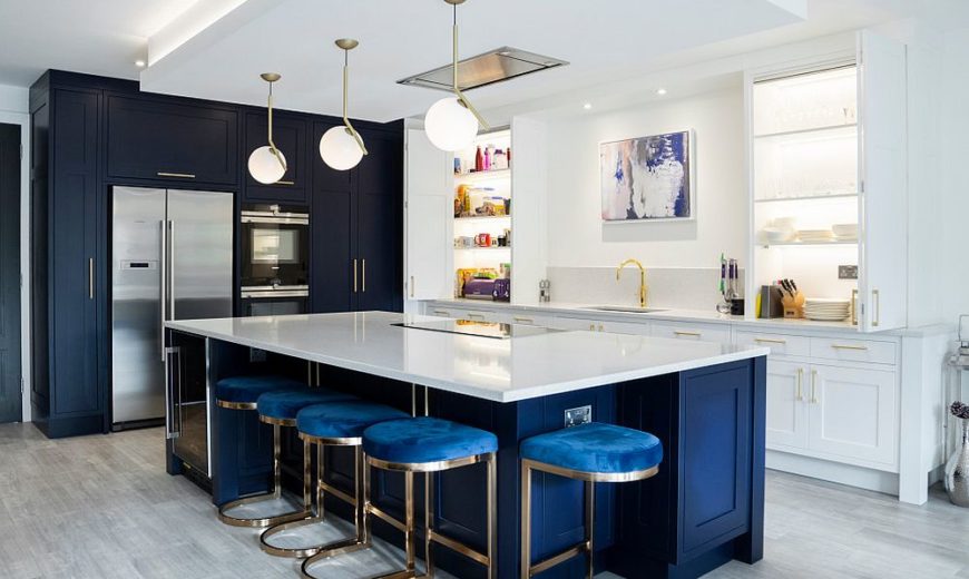 Best Kitchens in Classic Blue: Try Out the Trendiest Color in Many Tones!