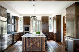 Trendy Kitchen Makeovers: 20 Wood Islands that Blend Warmth with Functionality