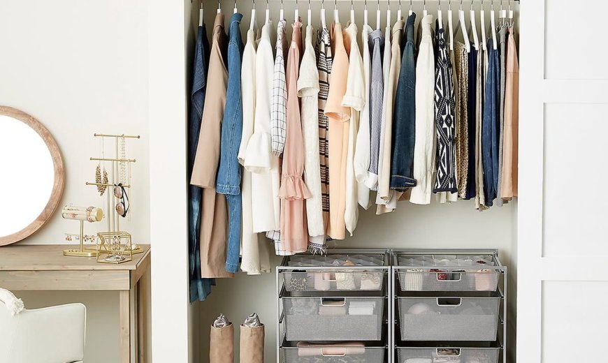 20 Small Apartment Closet Ideas That, Small Closet Dresser Ideas