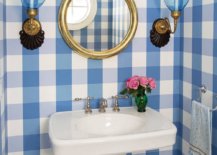 Classic-beach-style-powder-room-with-checkered-pattern-on-walls-that-steals-the-show-13846-217x155
