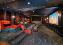 Comfortable-seating-in-blue-and-orange-for-the-spacious-home-theater-that-is-filled-with-color-36235-217x155