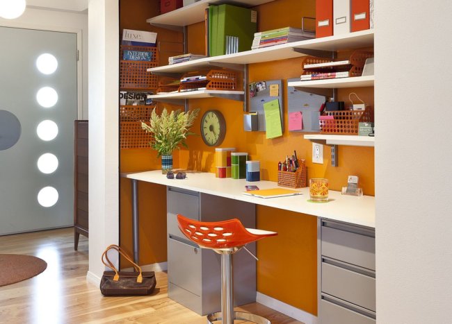 Enliven Your Home Office With These Gorgeous Colorful Workstations