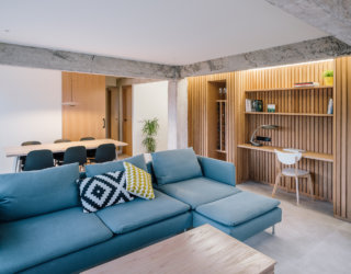 Watch How a Custom Wooden Rack Transforms This Tiny Spanish Apartment!