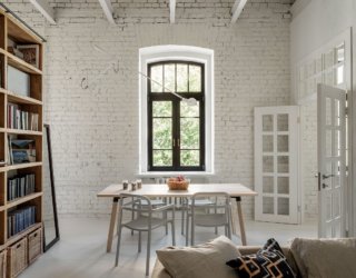 Rundown Apartment from 1914 Renovated to Showcase its Rich Textural Beauty