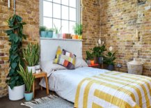 Industrial-bedroom-with-brick-walls-and-indoor-plants-feels-refreshing-and-relaxing-15369-217x155