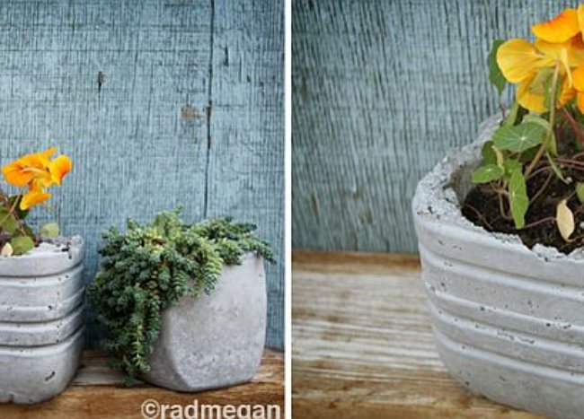 DIY Concrete Planters: Fabulous Projects That Bring Greenery Indoors ...