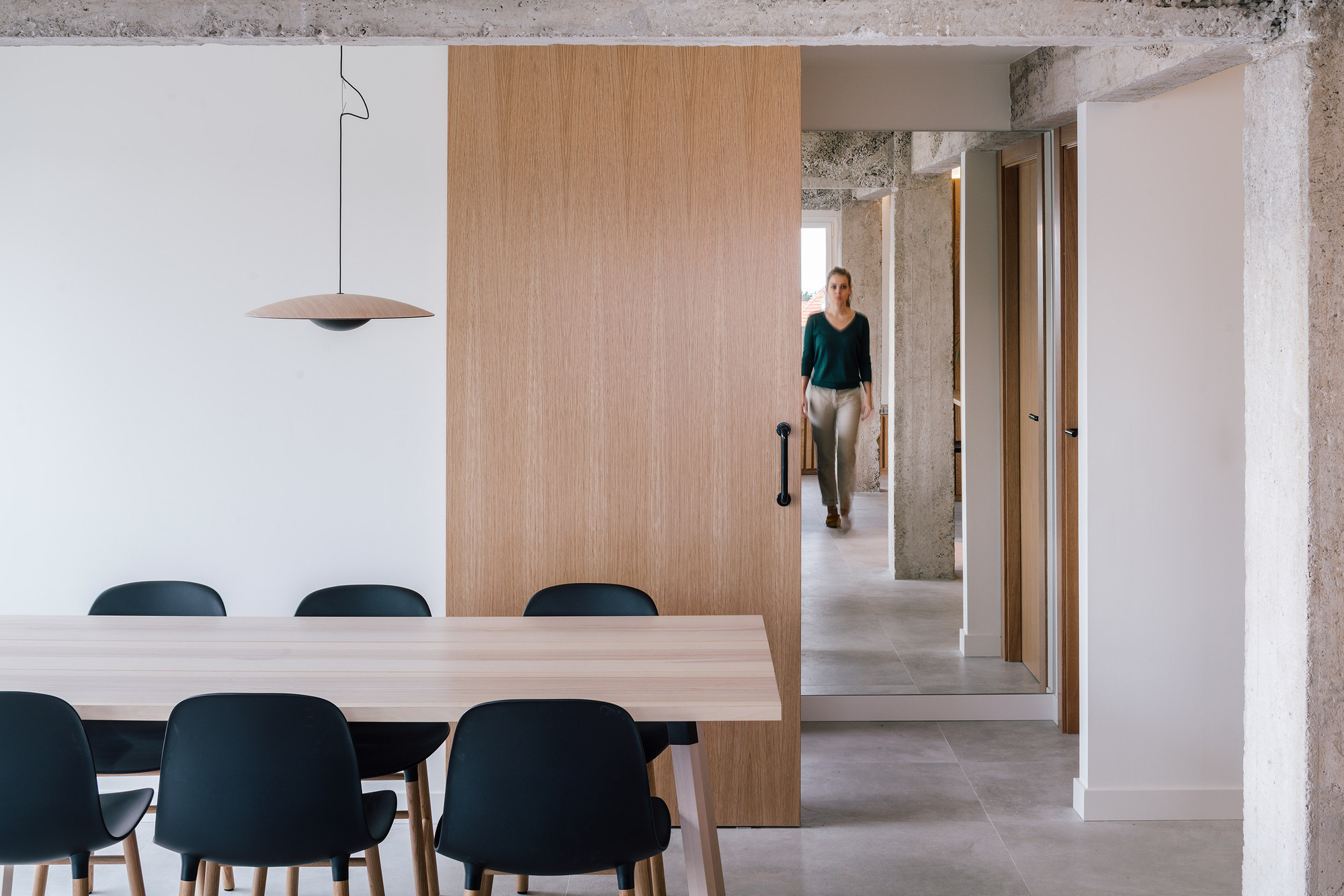 Revamped floor plan on the interior bring natural light into every room of the house