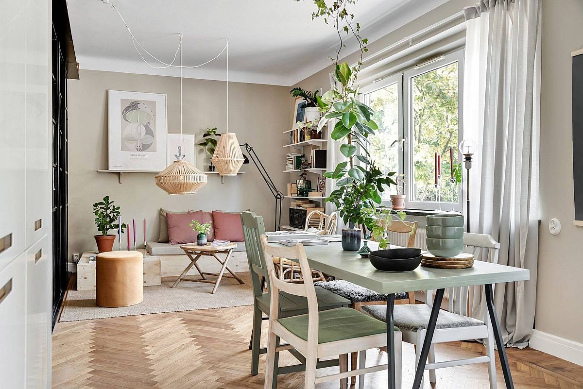 20 Small Scandinavian Dining Rooms Dynamic Functionality with