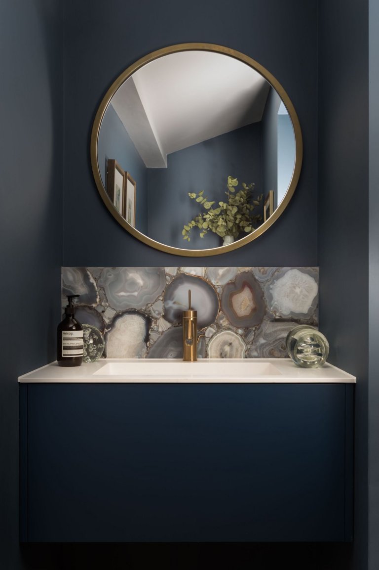 Embracing Color of the Year 20 Lovely Bathroom Vanities in Blue Decoist