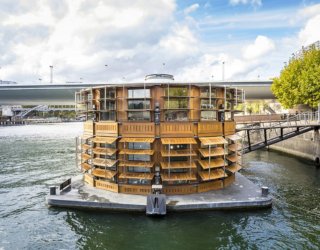 Exclusive Psychiatric Hospital on a River in Paris Wows with Novel Design