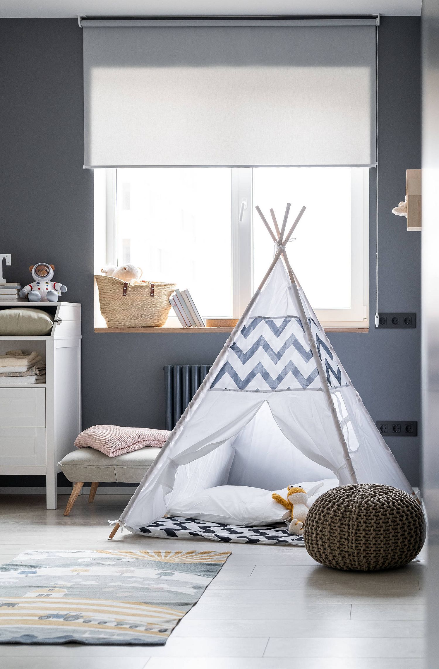 A teepee can turn pretty much any space into a fab playzone for kids