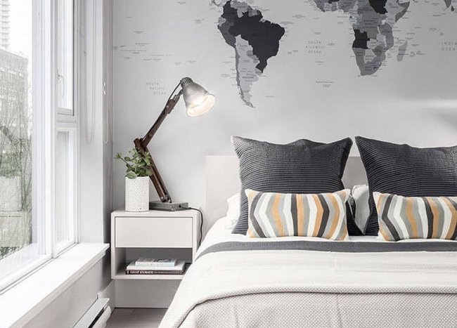 bedroom map grid