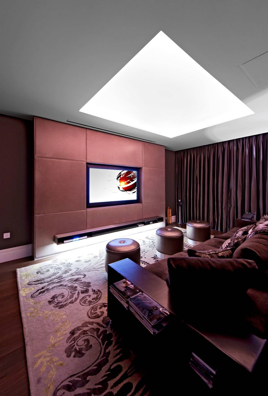 Stay Entertained 18 Media Room Ideas and Lovely Small Home Theaters