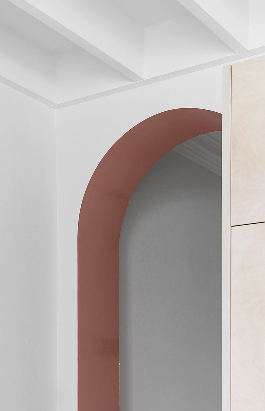 Closer look at the modern makeover that combines traditional arches with modernity