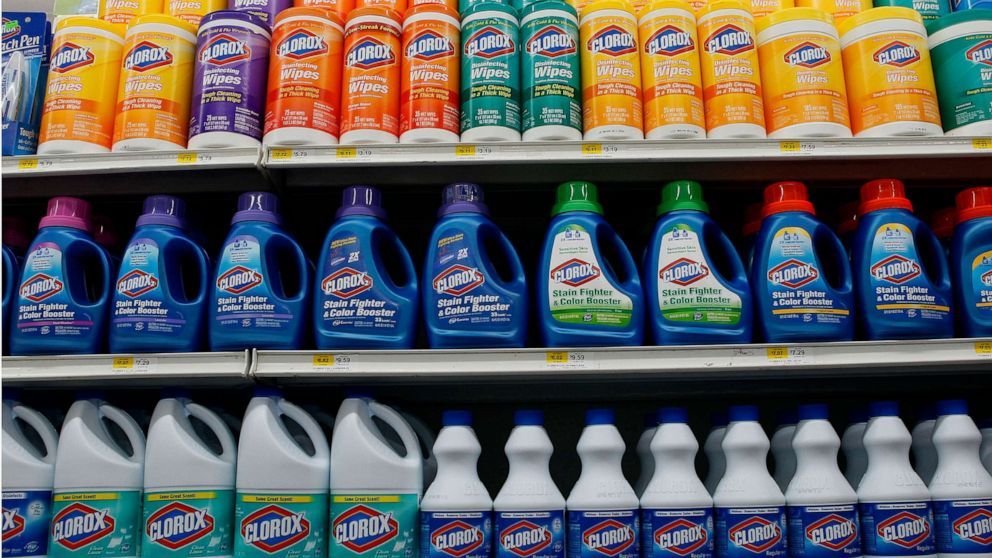 Common household cleaning products can kill Corona virus on surfaces