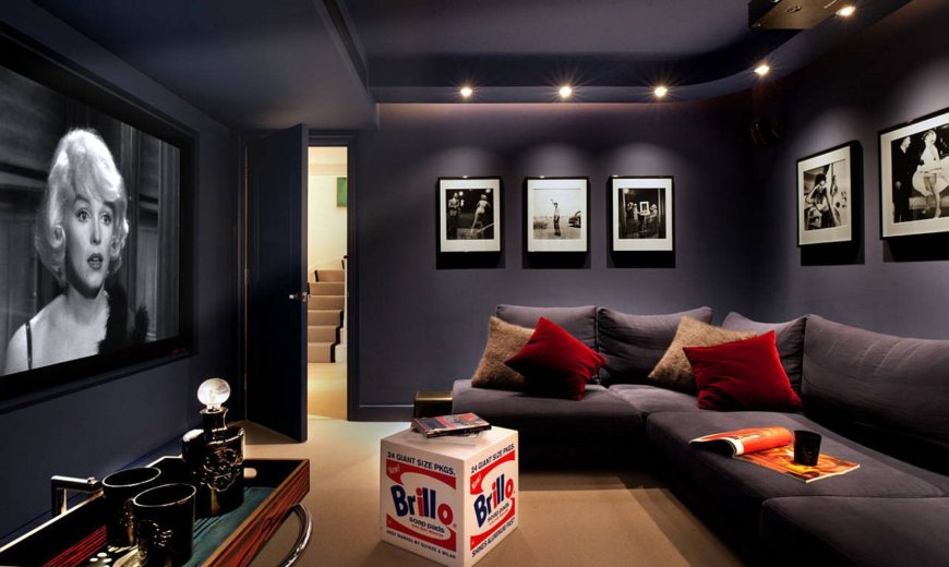 Stay Entertained 20 Lovely Small Home Theaters And Media Rooms