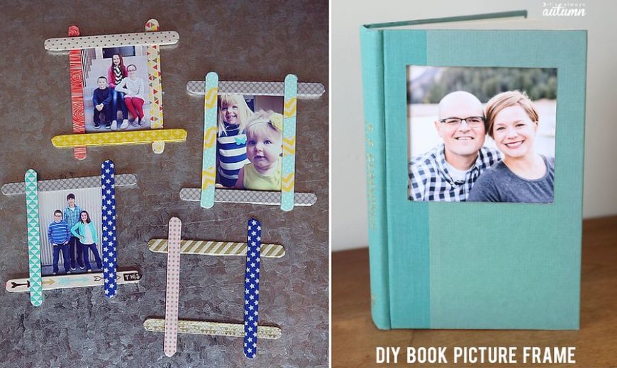 Quarantine Crafting: DIY Picture Frames that are Super-Easy to Craft