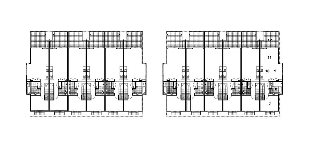 Floor plan of the Habitat Live Work Project