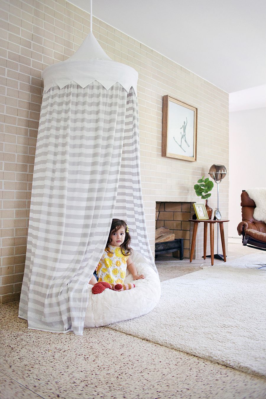 Give DIY teepee a shot as you spend time indoors this Spring