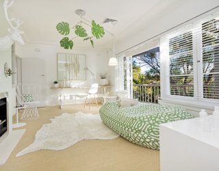 Pleasant Modern Family Home in Sydney is filled with White and Light!