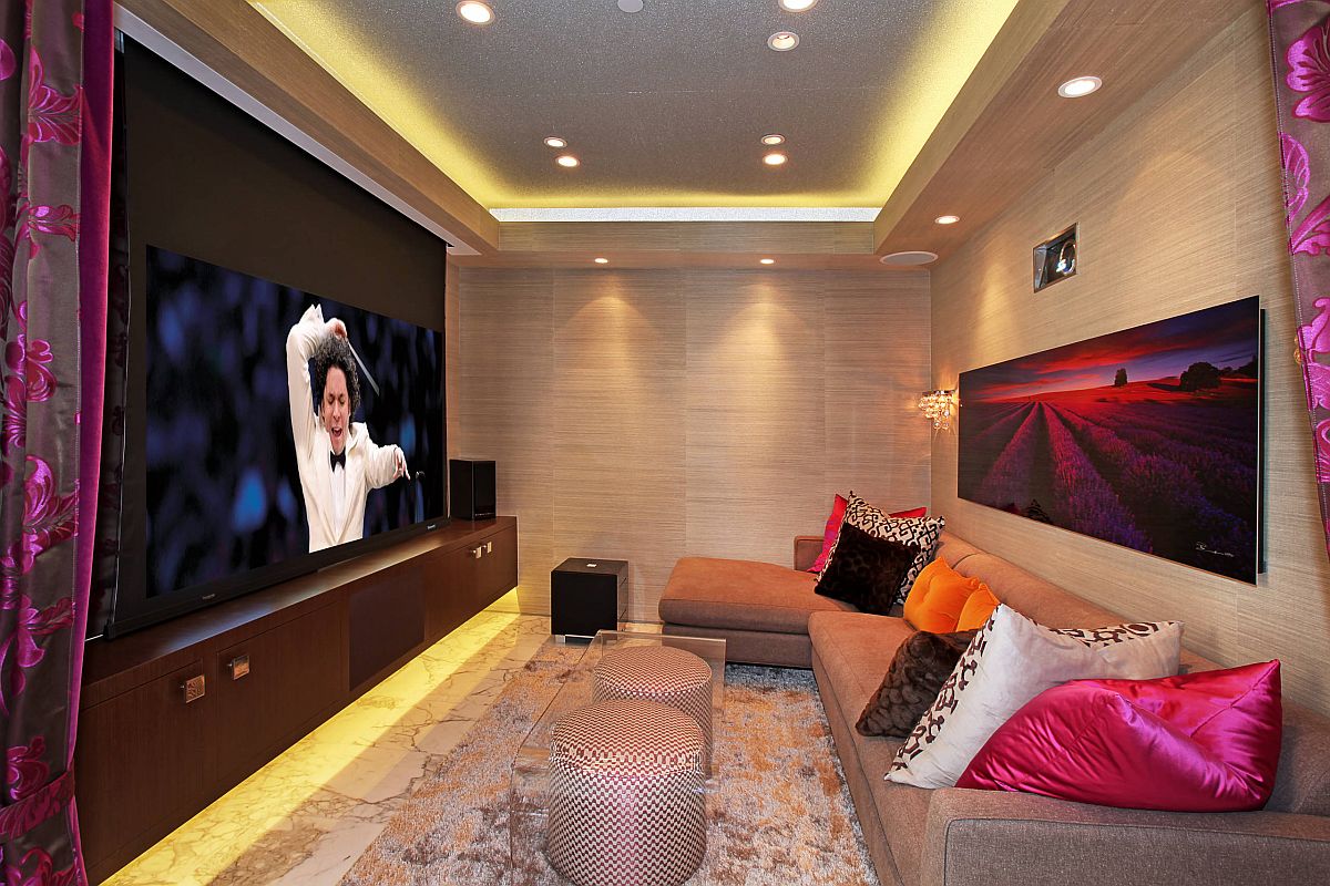 home theatre small living room