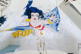 Saving Space in Modern Style: Opulent Contemporary Attic Bathrooms