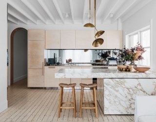 Spacious 1940’s Beachside Apartment Finds New Expression with Polished Sheen