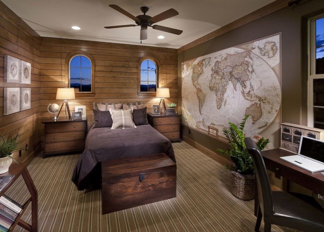 Map Your Bedroom: How to Decorate Adult Bedrooms with Maps! | Decoist