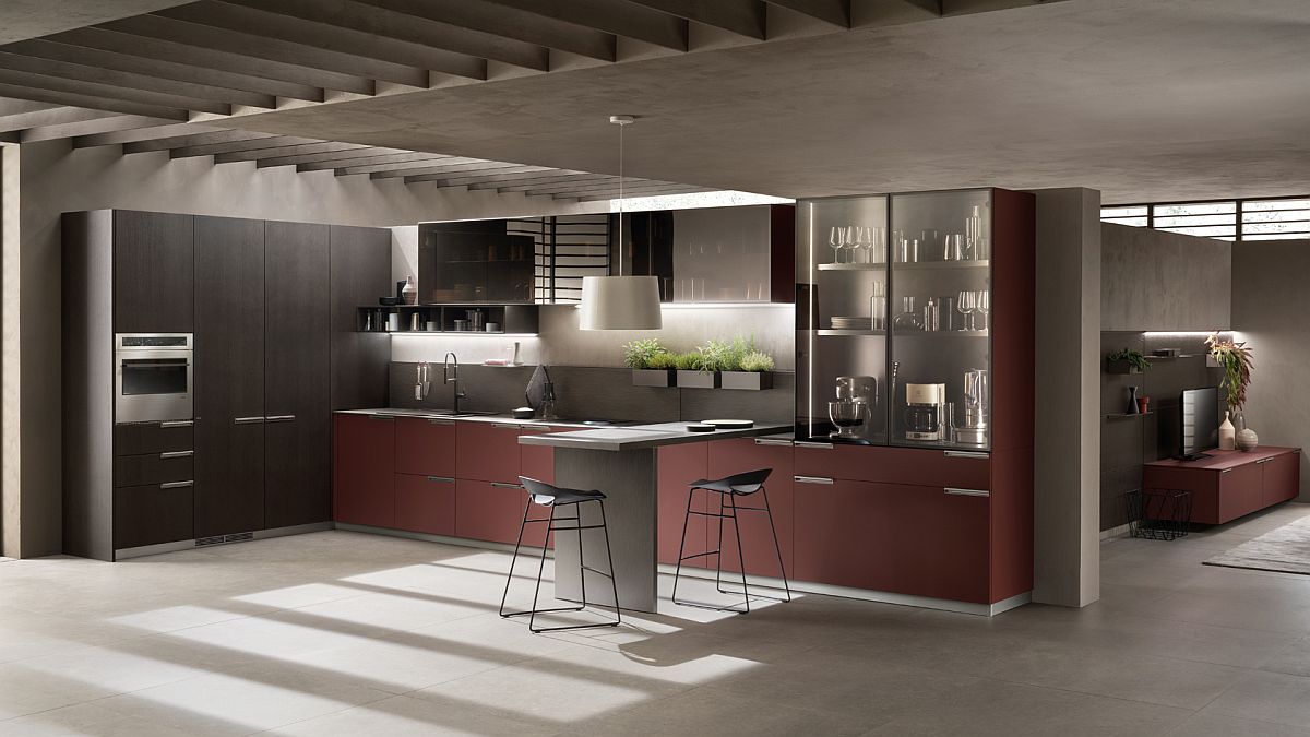 Adaptable and modular kitchen units combine to create a functional modern kitchen