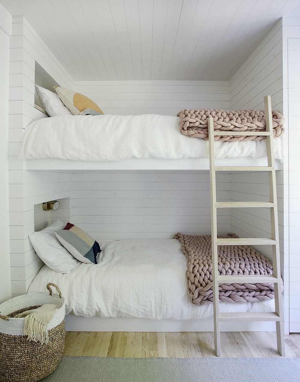Bunk-beds-in-the-kids-room-with-Scandinavian-style-inside-the-Hamptons-retreat-50023