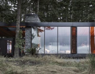 Rugged Landscape of Whidbey Island Houses this Rustic Family Retreat