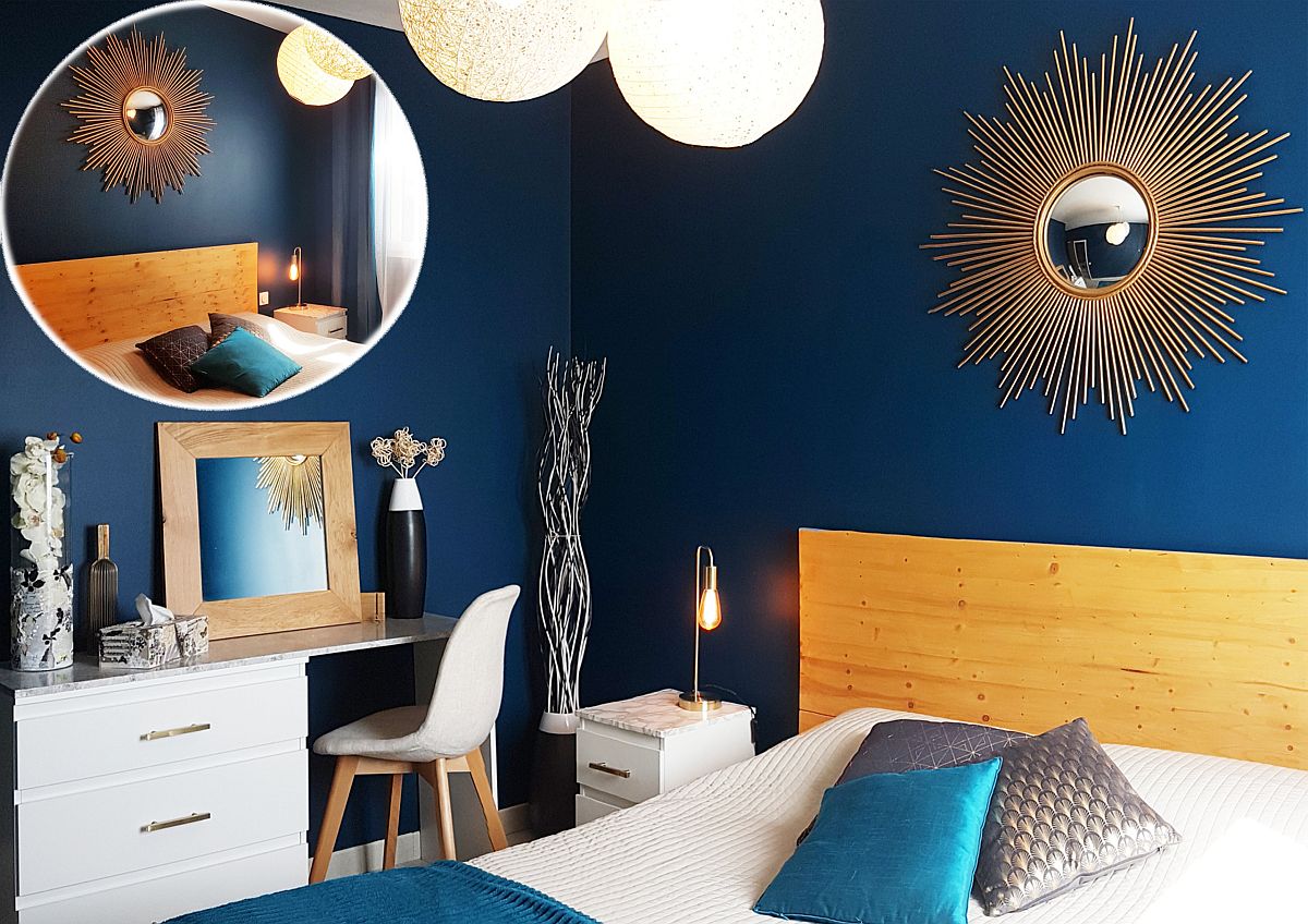 Embrace the color of the year in all its glory this Spring inside the beautiful eclectic bedroom