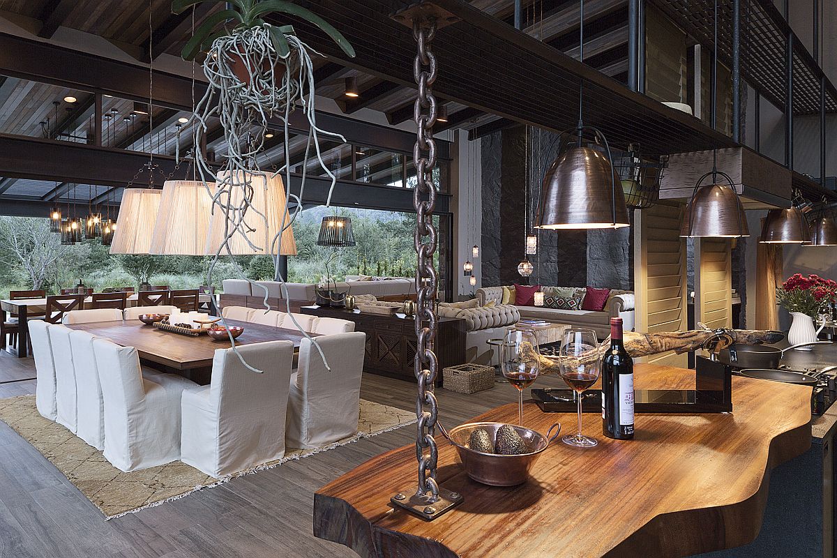 Finding the right decor for the spacious moodern rustic Mexican retreat