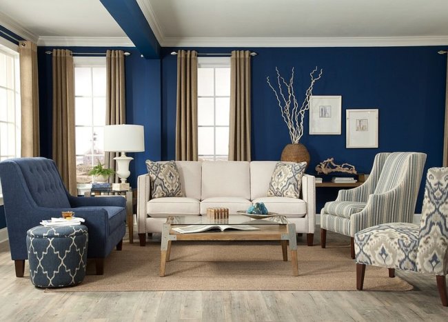 striped living room accent chairs